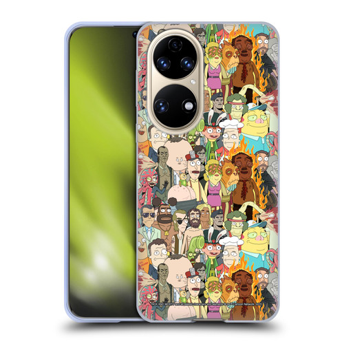 Rick And Morty Season 3 Graphics Interdimensional Space Cable Soft Gel Case for Huawei P50