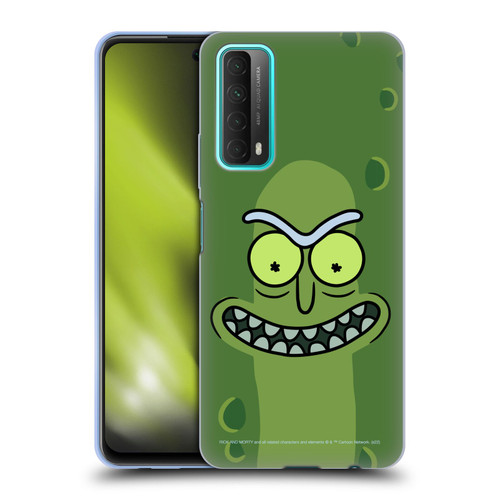 Rick And Morty Season 3 Graphics Pickle Rick Soft Gel Case for Huawei P Smart (2021)