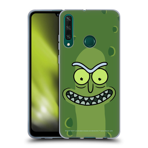 Rick And Morty Season 3 Graphics Pickle Rick Soft Gel Case for Huawei Y6p