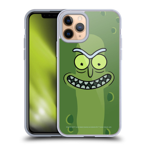 Rick And Morty Season 3 Graphics Pickle Rick Soft Gel Case for Apple iPhone 11 Pro & MagSafe