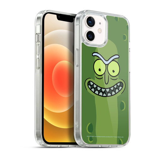 Rick And Morty Season 3 Graphics Pickle Rick Soft Gel Case for Apple iPhone 12 / iPhone 12 Pro & MagSafe