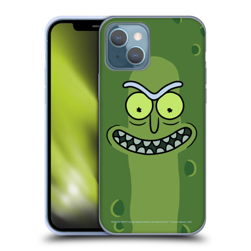 Rick And Morty Season 3 Graphics Pickle Rick Soft Gel Case for Apple iPhone 13
