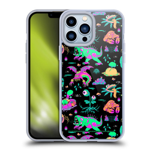 Rick And Morty Season 3 Graphics Aliens Soft Gel Case for Apple iPhone 13 Pro Max & MagSafe