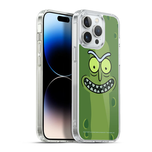 Rick And Morty Season 3 Graphics Pickle Rick Soft Gel Case for Apple iPhone 13 Pro Max & MagSafe