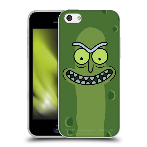 Rick And Morty Season 3 Graphics Pickle Rick Soft Gel Case for Apple iPhone 5c