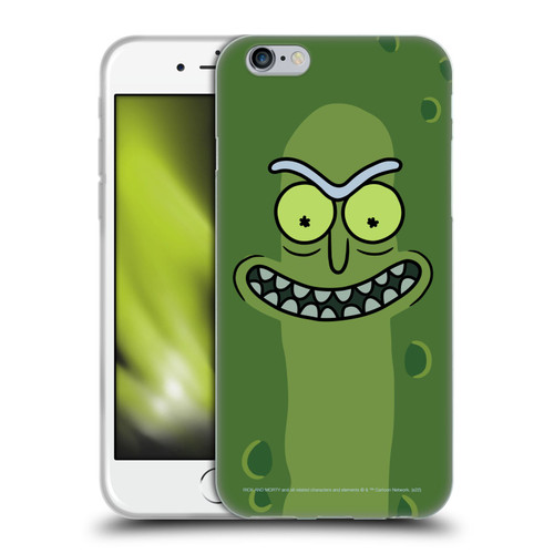 Rick And Morty Season 3 Graphics Pickle Rick Soft Gel Case for Apple iPhone 6 / iPhone 6s