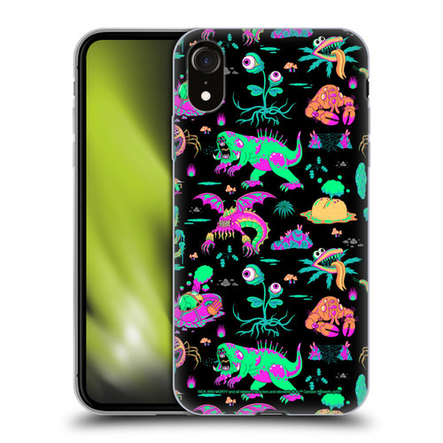 Rick And Morty Season 3 Graphics Aliens Soft Gel Case for Apple iPhone XR