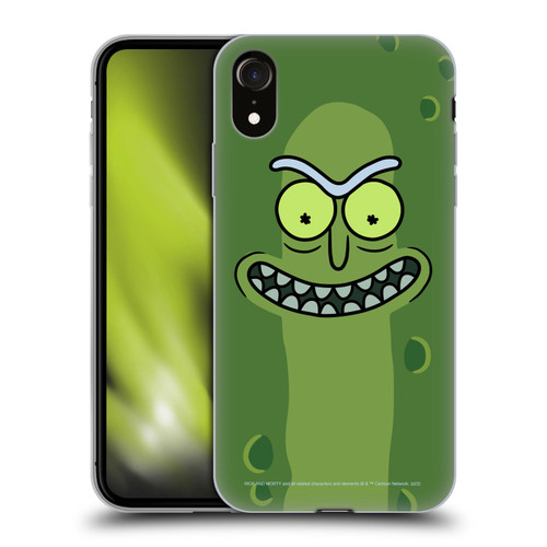 Rick And Morty Season 3 Graphics Pickle Rick Soft Gel Case for Apple iPhone XR