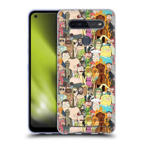 Rick And Morty Season 3 Graphics Interdimensional Space Cable Soft Gel Case for LG K51S