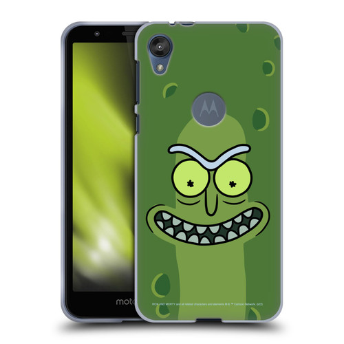 Rick And Morty Season 3 Graphics Pickle Rick Soft Gel Case for Motorola Moto E6