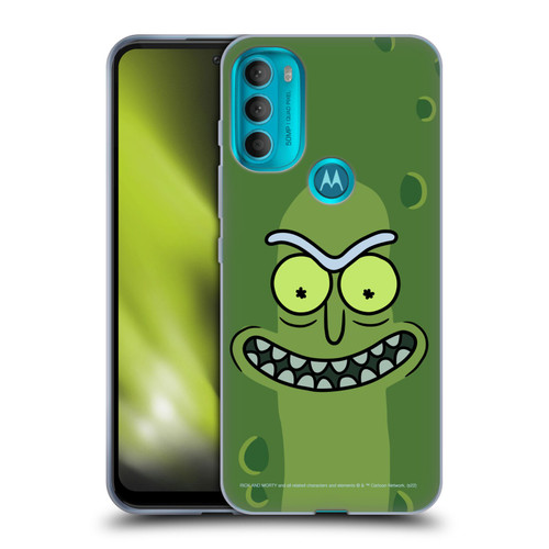 Rick And Morty Season 3 Graphics Pickle Rick Soft Gel Case for Motorola Moto G71 5G