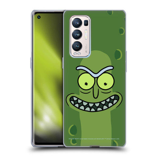 Rick And Morty Season 3 Graphics Pickle Rick Soft Gel Case for OPPO Find X3 Neo / Reno5 Pro+ 5G