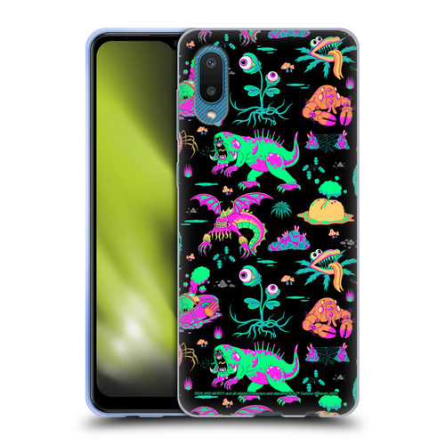 Rick And Morty Season 3 Graphics Aliens Soft Gel Case for Samsung Galaxy A02/M02 (2021)