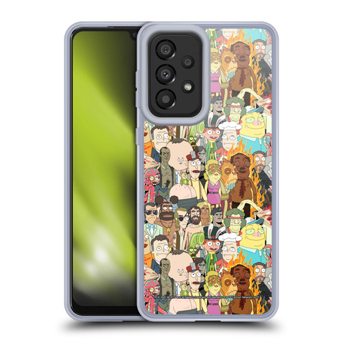 Rick And Morty Season 3 Graphics Interdimensional Space Cable Soft Gel Case for Samsung Galaxy A33 5G (2022)