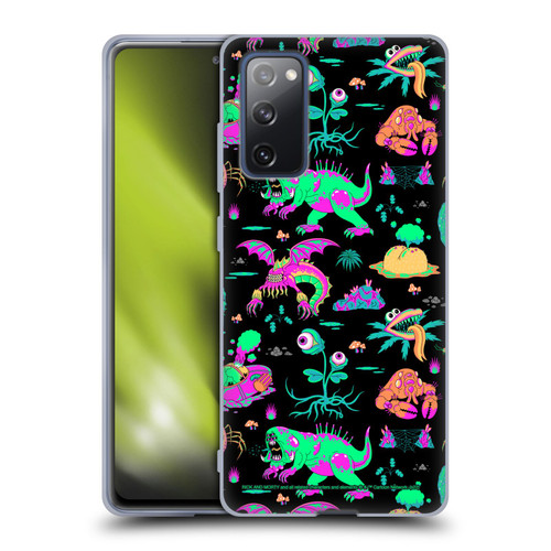 Rick And Morty Season 3 Graphics Aliens Soft Gel Case for Samsung Galaxy S20 FE / 5G