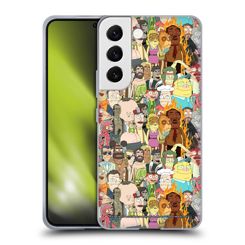 Rick And Morty Season 3 Graphics Interdimensional Space Cable Soft Gel Case for Samsung Galaxy S22 5G