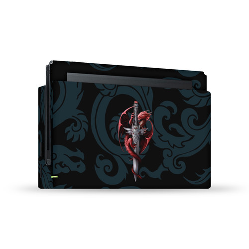 Anne Stokes Art Mix Dragon Dagger Vinyl Sticker Skin Decal Cover for Nintendo Switch Console & Dock