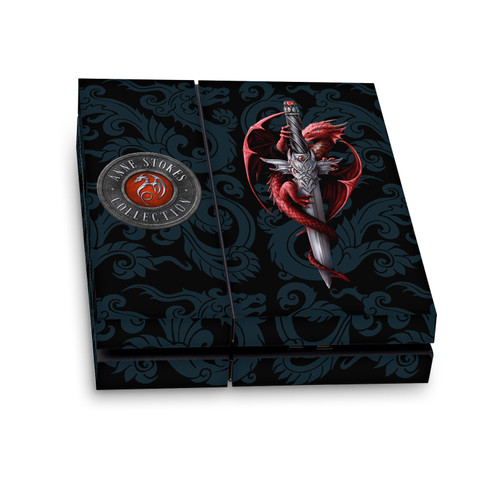 Anne Stokes Art Mix Dragon Dagger Vinyl Sticker Skin Decal Cover for Sony PS4 Console