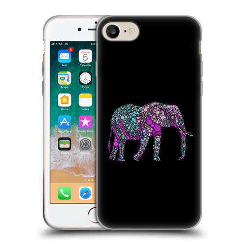 LebensArt Beings Elephant Soft Gel Case for Apple iPhone 7 / 8 / SE 2020 & 2022