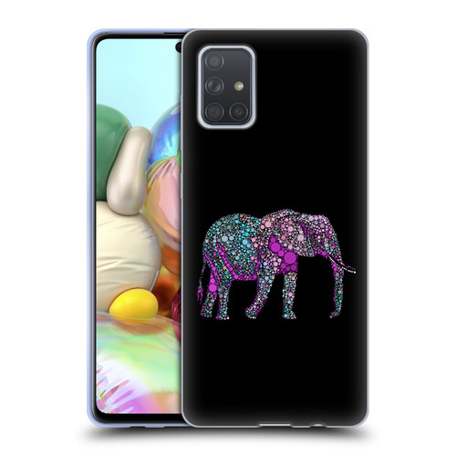 LebensArt Beings Elephant Soft Gel Case for Samsung Galaxy A71 (2019)