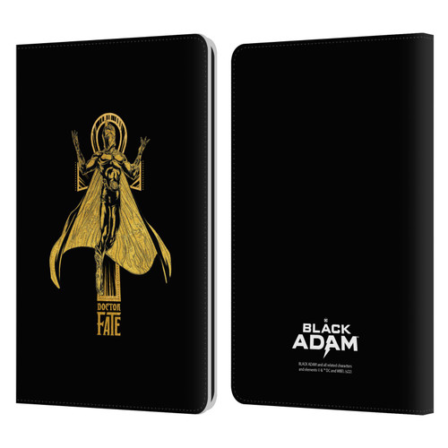 Black Adam Graphics Doctor Fate Leather Book Wallet Case Cover For Amazon Kindle Paperwhite 1 / 2 / 3