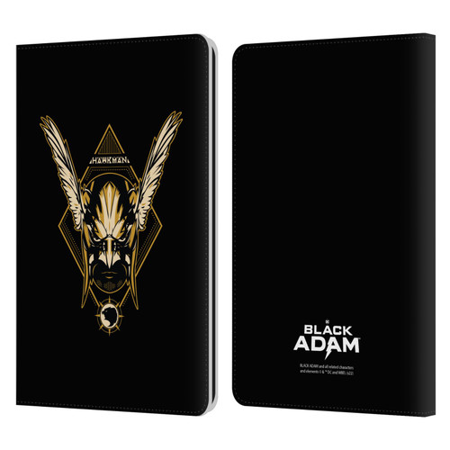 Black Adam Graphics Hawkman Leather Book Wallet Case Cover For Amazon Kindle Paperwhite 1 / 2 / 3