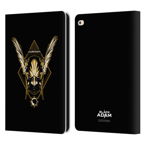 Black Adam Graphics Hawkman Leather Book Wallet Case Cover For Apple iPad Air 2 (2014)