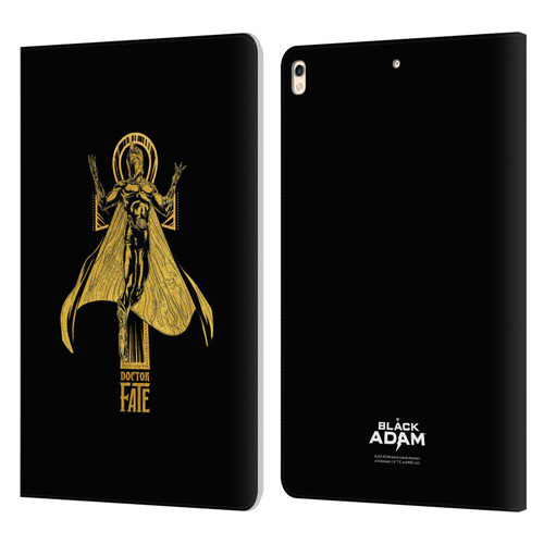 Black Adam Graphics Doctor Fate Leather Book Wallet Case Cover For Apple iPad Pro 10.5 (2017)