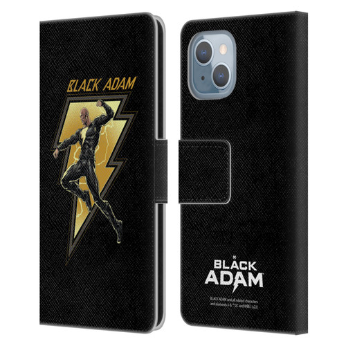 Black Adam Graphics Black Adam 2 Leather Book Wallet Case Cover For Apple iPhone 14