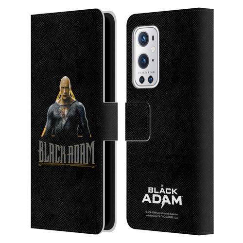 Black Adam Graphics Black Adam Leather Book Wallet Case Cover For OnePlus 9 Pro