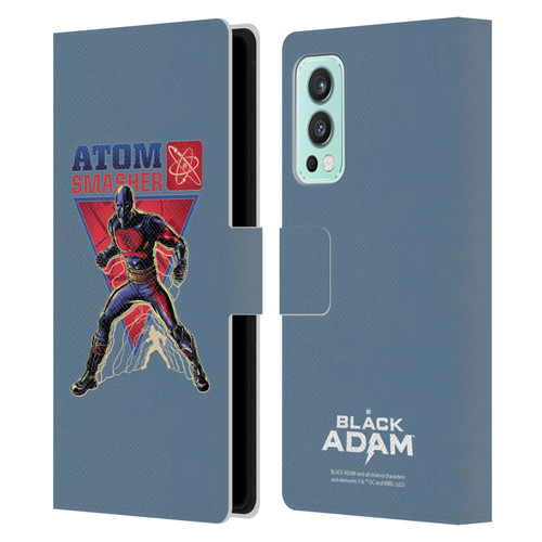 Black Adam Graphics Atom Smasher Leather Book Wallet Case Cover For OnePlus Nord 2 5G