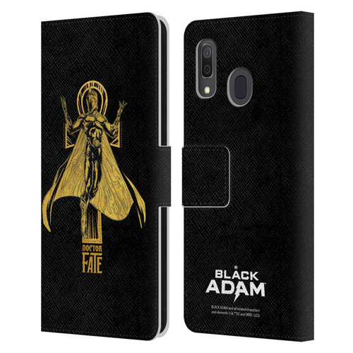 Black Adam Graphics Doctor Fate Leather Book Wallet Case Cover For Samsung Galaxy A33 5G (2022)