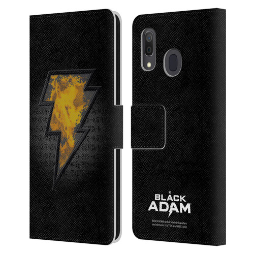 Black Adam Graphics Icon Leather Book Wallet Case Cover For Samsung Galaxy A33 5G (2022)