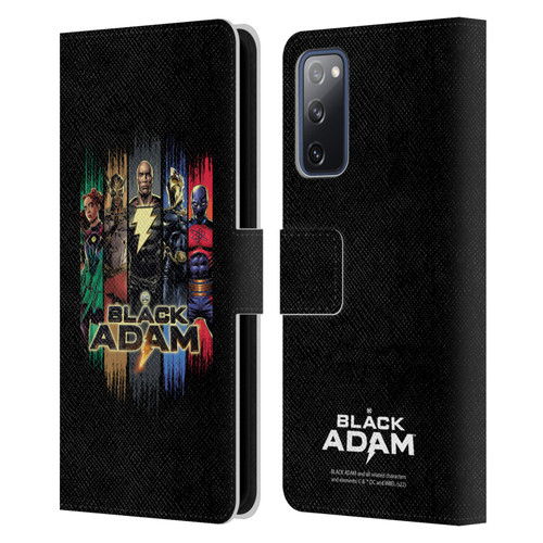 Black Adam Graphics Group Leather Book Wallet Case Cover For Samsung Galaxy S20 FE / 5G