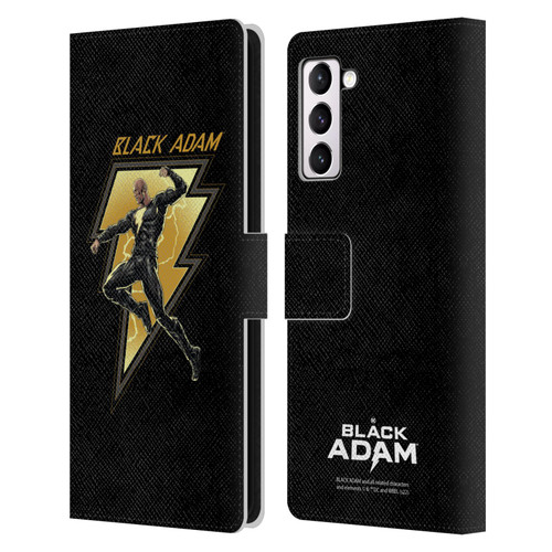 Black Adam Graphics Black Adam 2 Leather Book Wallet Case Cover For Samsung Galaxy S21+ 5G
