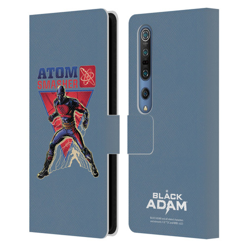 Black Adam Graphics Atom Smasher Leather Book Wallet Case Cover For Xiaomi Mi 10 5G / Mi 10 Pro 5G