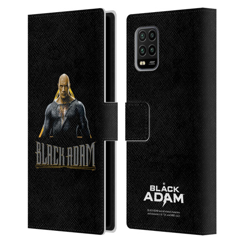 Black Adam Graphics Black Adam Leather Book Wallet Case Cover For Xiaomi Mi 10 Lite 5G
