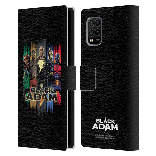 Black Adam Graphics Group Leather Book Wallet Case Cover For Xiaomi Mi 10 Lite 5G