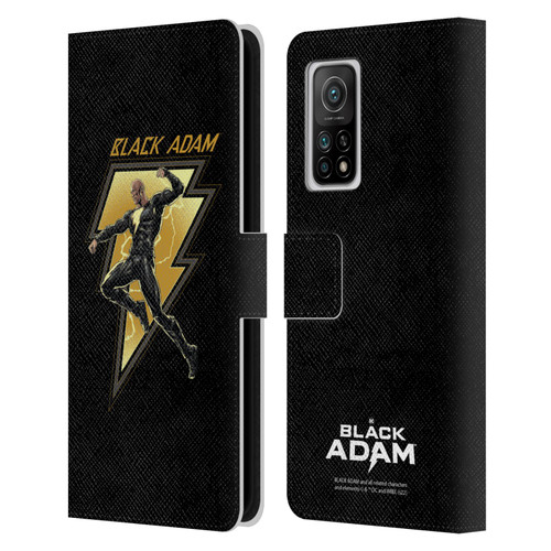 Black Adam Graphics Black Adam 2 Leather Book Wallet Case Cover For Xiaomi Mi 10T 5G
