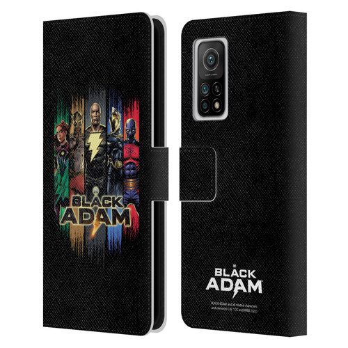 Black Adam Graphics Group Leather Book Wallet Case Cover For Xiaomi Mi 10T 5G