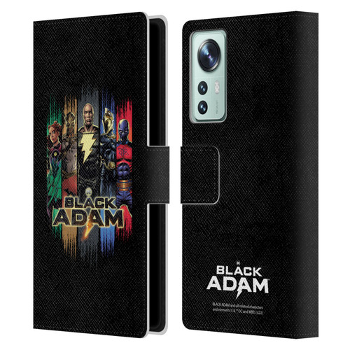 Black Adam Graphics Group Leather Book Wallet Case Cover For Xiaomi 12