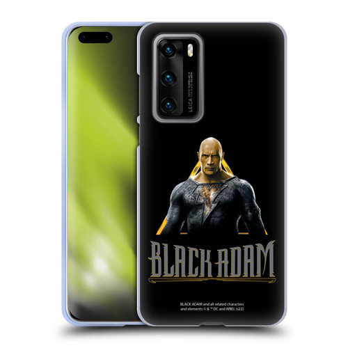 Black Adam Graphics Black Adam Soft Gel Case for Huawei P40 5G