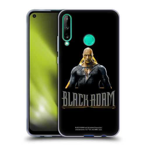 Black Adam Graphics Black Adam Soft Gel Case for Huawei P40 lite E