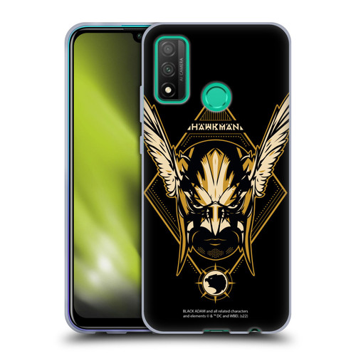 Black Adam Graphics Hawkman Soft Gel Case for Huawei P Smart (2020)