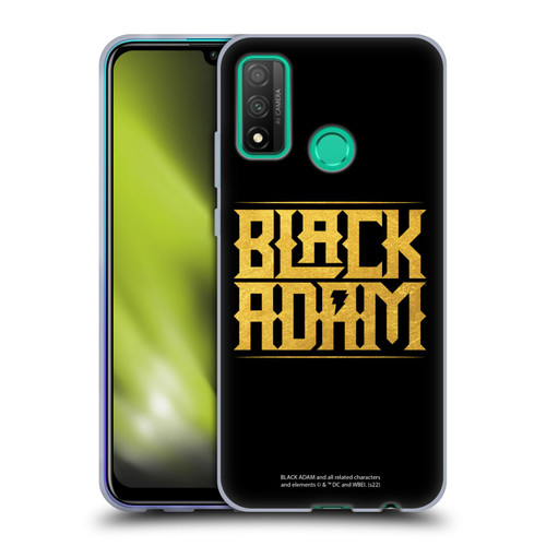 Black Adam Graphics Logotype Soft Gel Case for Huawei P Smart (2020)