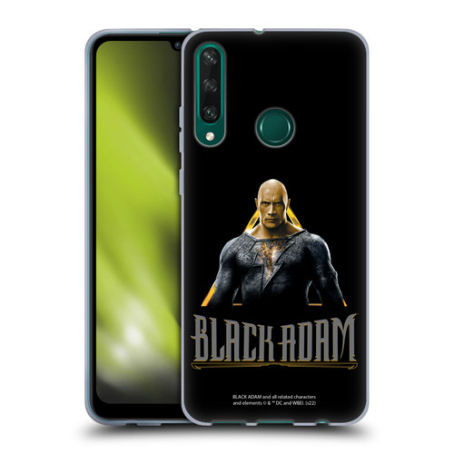 Black Adam Graphics Black Adam Soft Gel Case for Huawei Y6p