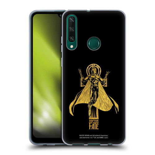 Black Adam Graphics Doctor Fate Soft Gel Case for Huawei Y6p