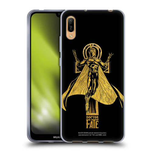Black Adam Graphics Doctor Fate Soft Gel Case for Huawei Y6 Pro (2019)
