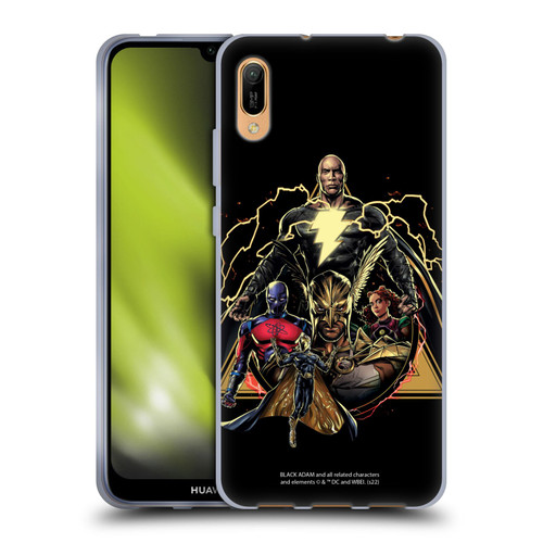 Black Adam Graphics Group Soft Gel Case for Huawei Y6 Pro (2019)