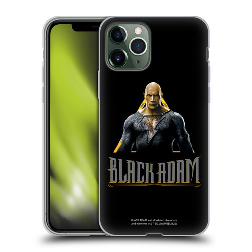 Black Adam Graphics Black Adam Soft Gel Case for Apple iPhone 11 Pro